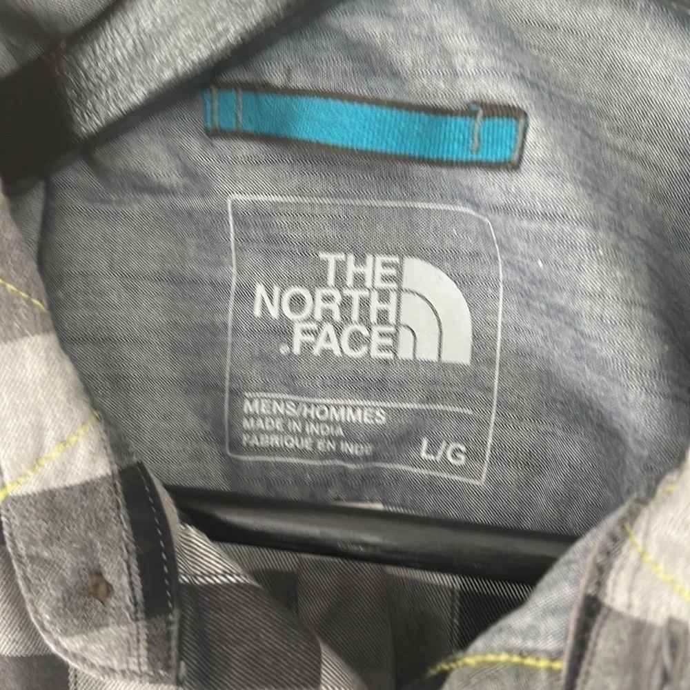 The North Face Men’s Arroyo Plaid Flannel Long Sleeve Button Down - Size Large